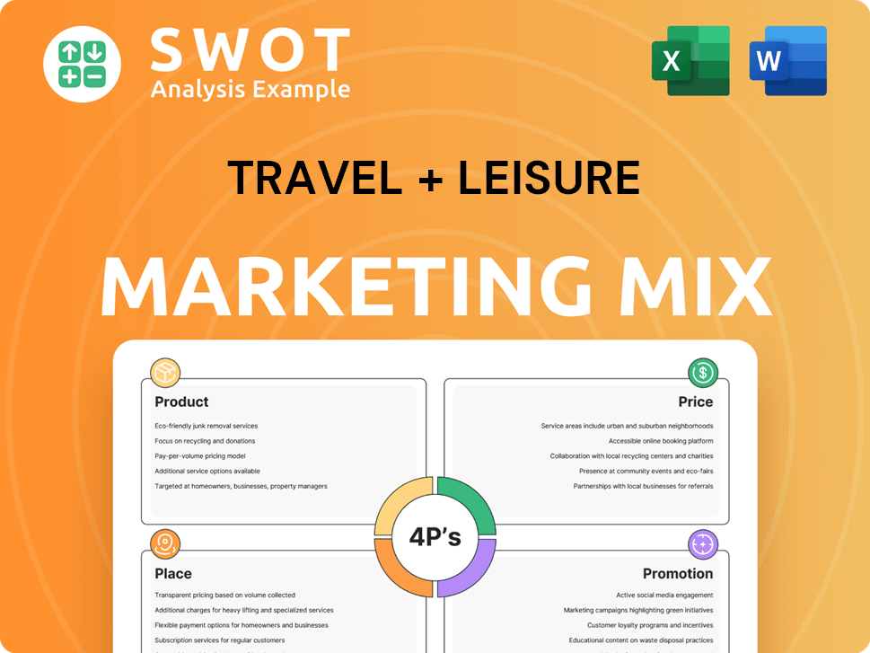 Travel + Leisure Marketing Mix