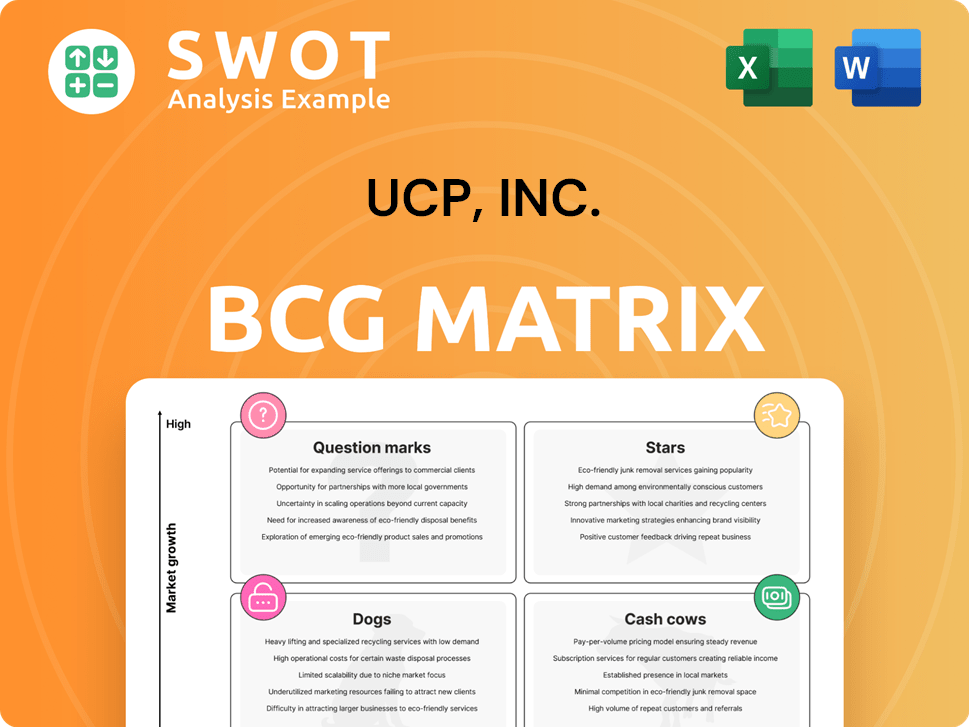 UCP, Inc. Boston Consulting Group Matrix