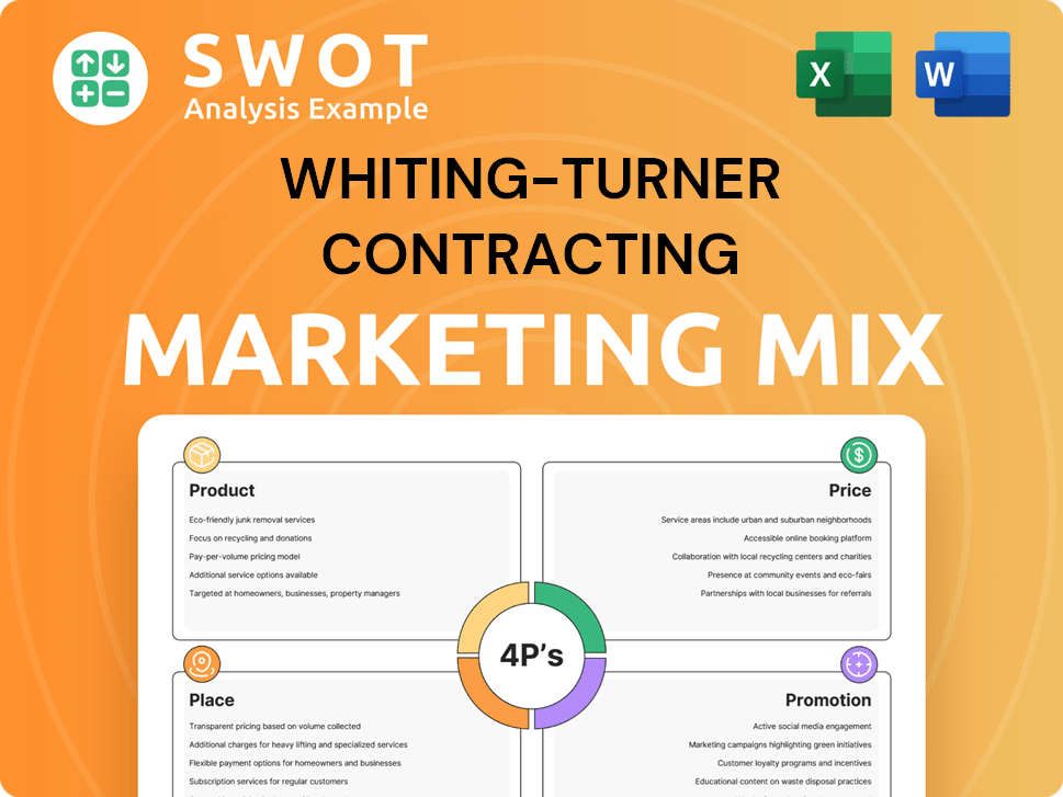 Whiting-Turner Contracting Marketing Mix