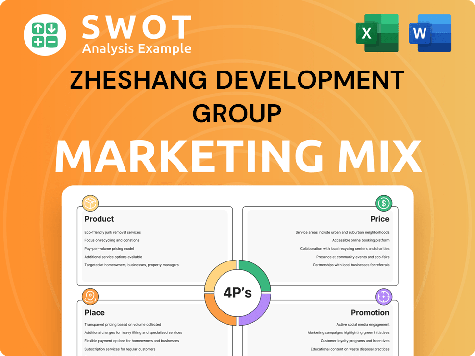 Zheshang Development Group Marketing Mix